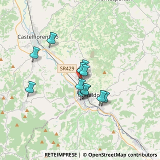Mappa Via Marche, 50052 Certaldo FI, Italia (2.76333)