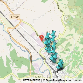 Mappa Via Marche, 50052 Certaldo FI, Italia (1.0755)