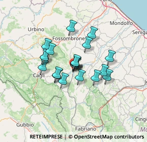 Mappa 61045 Pergola PU, Italia (9.938)