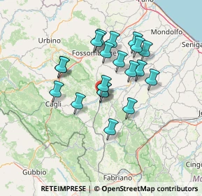 Mappa 61045 Pergola PU, Italia (11.664)