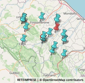 Mappa 61045 Pergola PU, Italia (13.531)