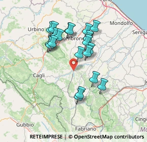 Mappa 61045 Pergola PU, Italia (13.076)