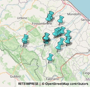 Mappa 61045 Pergola PU, Italia (10.83)