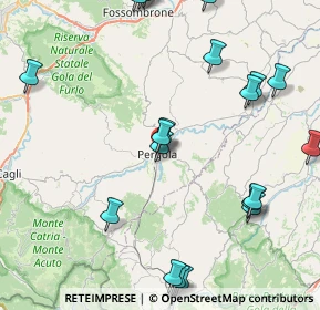 Mappa 61045 Pergola PU, Italia (10.8165)