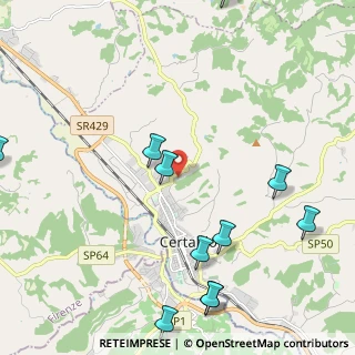 Mappa Via Paolo Turchini, 50052 Certaldo FI, Italia (2.90545)