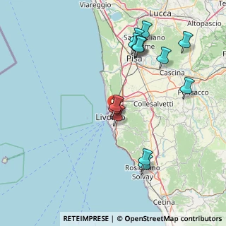 Mappa Via G.Masini, 57122 Livorno LI, Italia (17.06429)