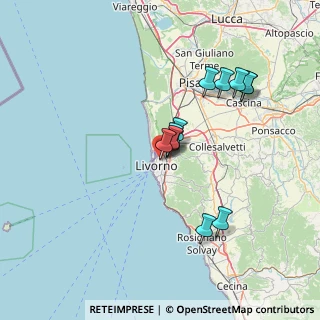 Mappa Via G.Masini, 57122 Livorno LI, Italia (12.66917)