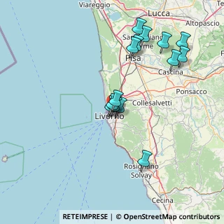 Mappa Via G.Masini, 57122 Livorno LI, Italia (15.08)