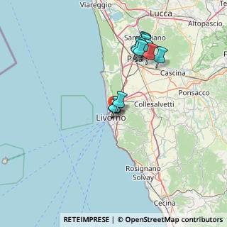 Mappa Via G.Masini, 57122 Livorno LI, Italia (14.49667)