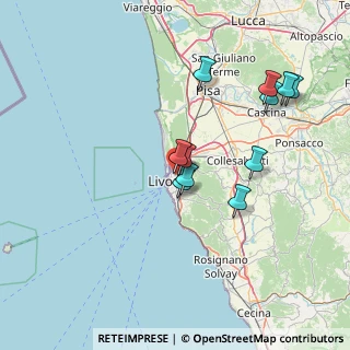 Mappa Via Cestoni, 57126 Livorno LI, Italia (14.07091)