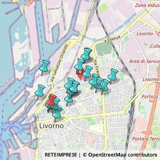 Mappa Via Cestoni, 57126 Livorno LI, Italia (0.7735)