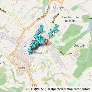 Mappa Strada di spicciano, 50028 Tavarnelle Val di Pesa FI, Italia (0.2795)
