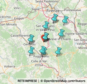 Mappa Via Giorgio la Pira, 50028 Barberino Tavarnelle FI, Italia (10.20643)