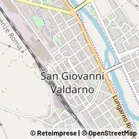 Mapa San Giovanni Valdarno