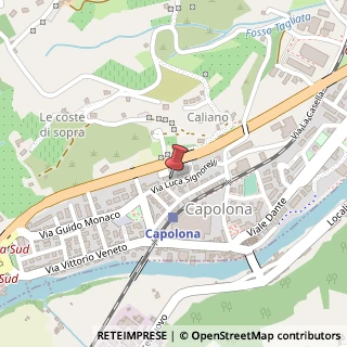 Mappa Via Luca Signorelli, 27, 52010 Capolona, Arezzo (Toscana)
