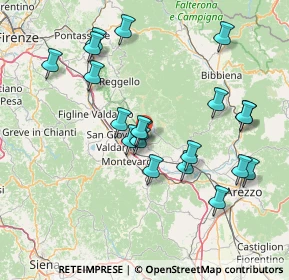 Mappa Strada Provinciale 5 della Penna, 52028 Terranuova Bracciolini AR, Italia (15.719)