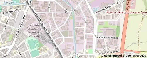 Mappa Livorno