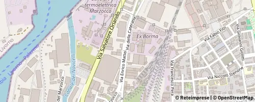 Mappa Livorno