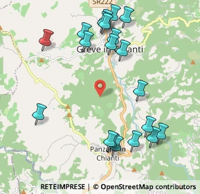 Mappa Greve In Chianti, 50022 Greve in Chianti FI, Italia (2.384)