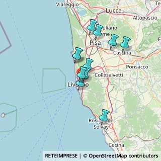 Mappa Via Bruno Buozzi, 57122 Livorno LI, Italia (11.62636)