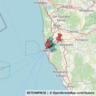 Mappa Via Bruno Buozzi, 57122 Livorno LI, Italia (36.65917)