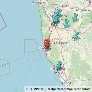 Mappa Via Bruno Buozzi, 57122 Livorno LI, Italia (16.92)