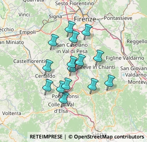 Mappa 50028 Tavarnelle Val di Pesa FI, Italia (11.278)