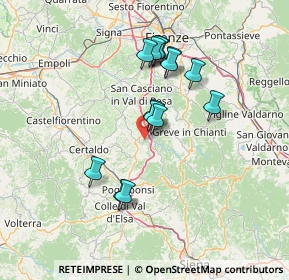 Mappa 50028 Tavarnelle Val di Pesa FI, Italia (12.66857)