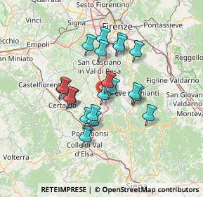Mappa 50028 Tavarnelle Val di Pesa FI, Italia (11.259)