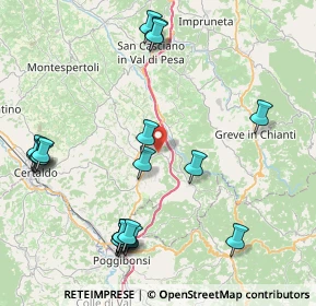 Mappa 50028 Tavarnelle Val di Pesa FI, Italia (10.274)