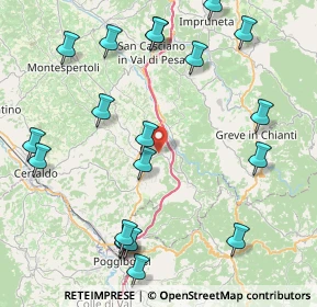 Mappa 50028 Tavarnelle Val di Pesa FI, Italia (10.528)