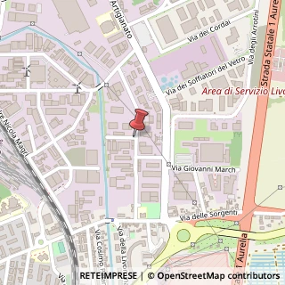 Mappa Via guarini gian battista 90, 57121 Livorno, Livorno (Toscana)