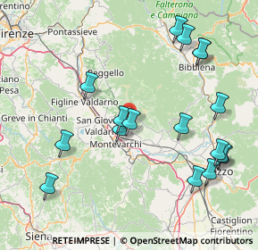 Mappa Via Gastone Nencini, 52028 Terranuova Bracciolini AR, Italia (18.61294)