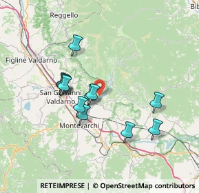 Mappa Via Gastone Nencini, 52028 Terranuova Bracciolini AR, Italia (6.42417)