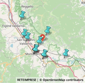 Mappa Via Gastone Nencini, 52028 Terranuova Bracciolini AR, Italia (6.40091)