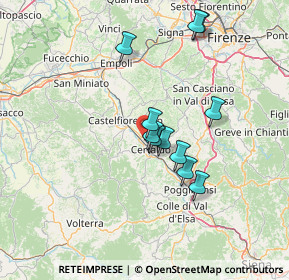 Mappa Italiacerta, 50052 Certaldo FI, Italia (12.08909)