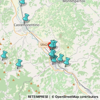 Mappa Italiacerta, 50052 Certaldo FI, Italia (4.52667)