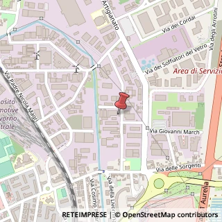 Mappa Via Gian Battista Guarini, 47, 57121 Livorno, Livorno (Toscana)