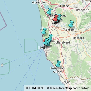 Mappa Livorno, 57122 Livorno LI, Italia (14.2625)