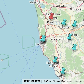 Mappa Livorno, 57122 Livorno LI, Italia (16.40545)