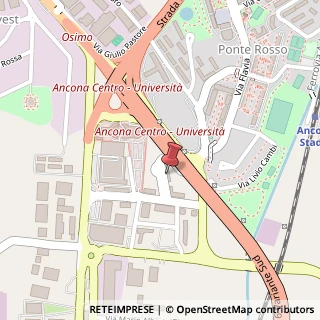 Mappa Via Dottor Sandro Totti, 4, 60100 Ancona, Ancona (Marche)