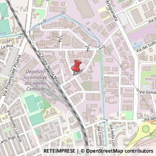 Mappa Via Verga Giovanni, 26, 57121 Livorno, Livorno (Toscana)