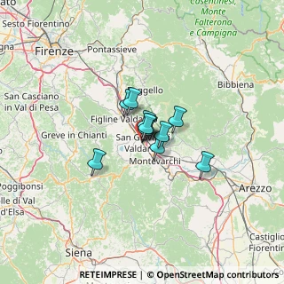 Mappa Corso Italia, 52028 San Giovanni Valdarno AR, Italia (6.11727)