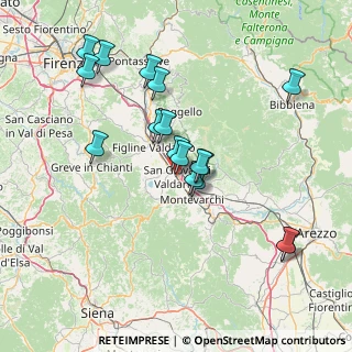Mappa Corso Italia, 52028 San Giovanni Valdarno AR, Italia (14.63412)