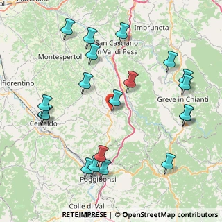 Mappa Viale Gagny, 50028 Tavarnelle Val di Pesa FI, Italia (10.0295)