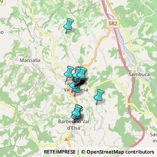 Mappa Viale Gagny, 50028 Tavarnelle Val di Pesa FI, Italia (1.071)
