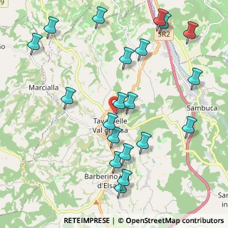Mappa Viale Gagny, 50028 Tavarnelle Val di Pesa FI, Italia (2.487)