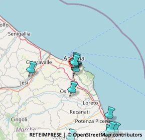 Mappa Via Giuseppe di Vittorio, 60131 Ancona AN, Italia (19.53333)