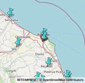 Mappa Via Giuseppe di Vittorio, 60131 Ancona AN, Italia (20.13417)