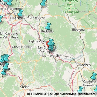 Mappa VIA LE VILLE, 52028 Terranuova Bracciolini AR, Italia (30.331)